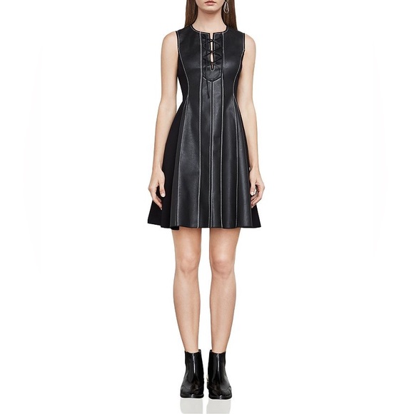 BCBGMaxAzria | Dresses | Bcbgmaxazria Jolee Laceup Faux Leather Dress | Poshmark BCBGMaxAzria | Dresses | Bcbgmaxazria Jolee Laceup Faux Leather Dress | Poshmark